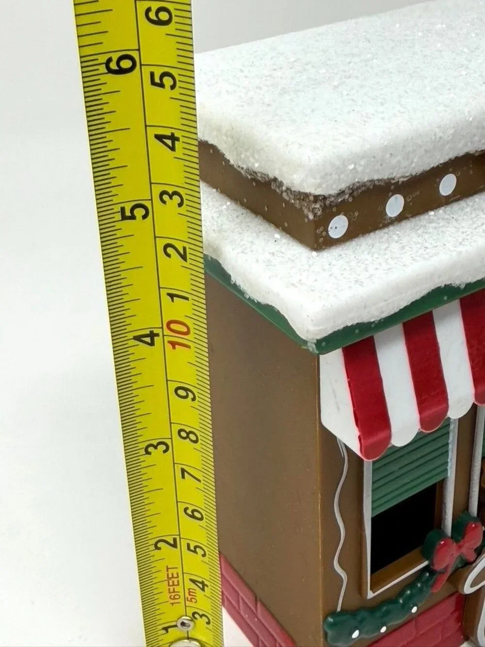Target Bullseye’s Playground Gingerbread Diner Christmas Light Up Village House